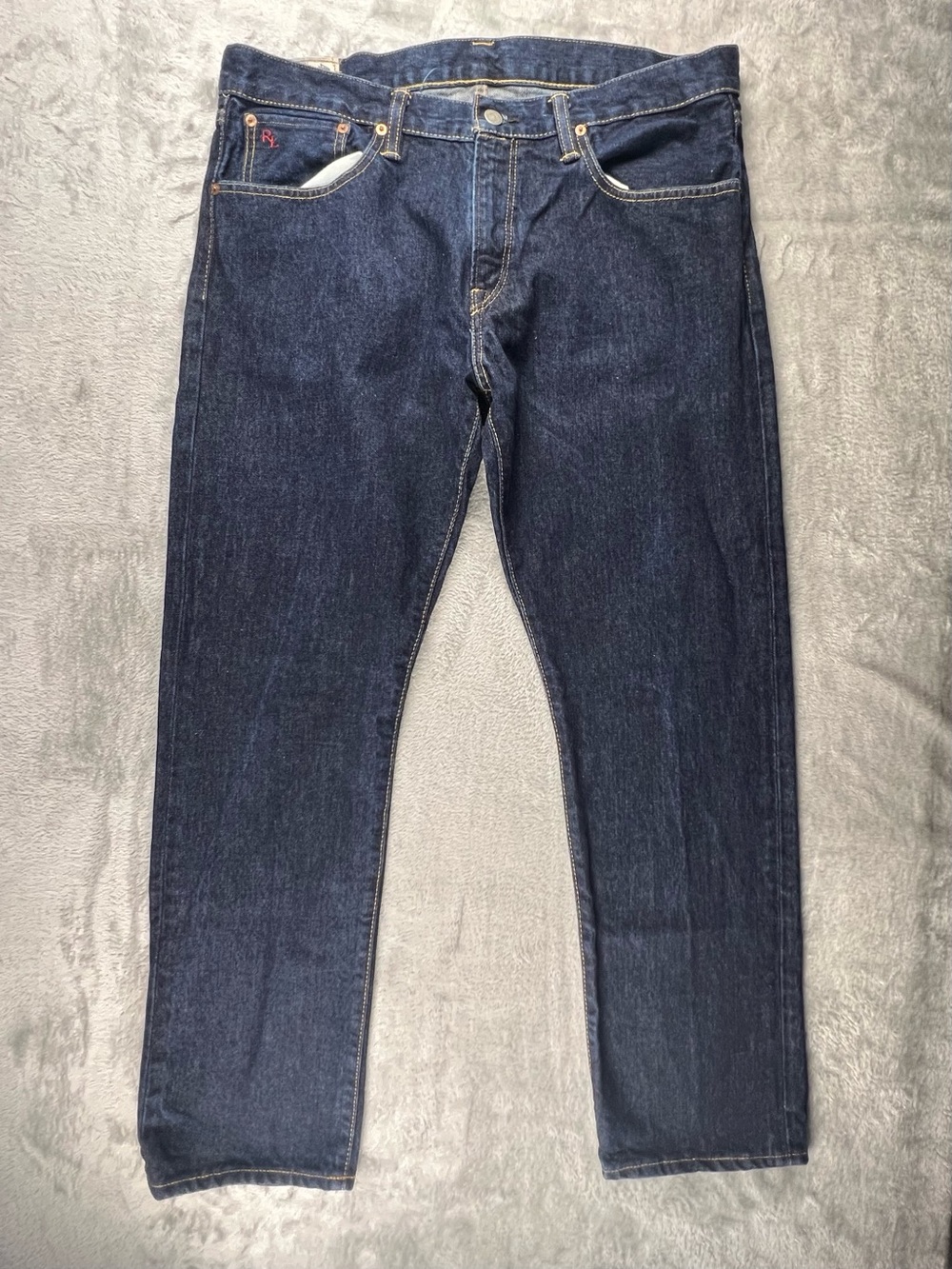 Polo Ralph Lauren Hampton Relaxed Straight Jeans Men's Size 34x30 Dark Wash